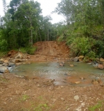 Road and the river