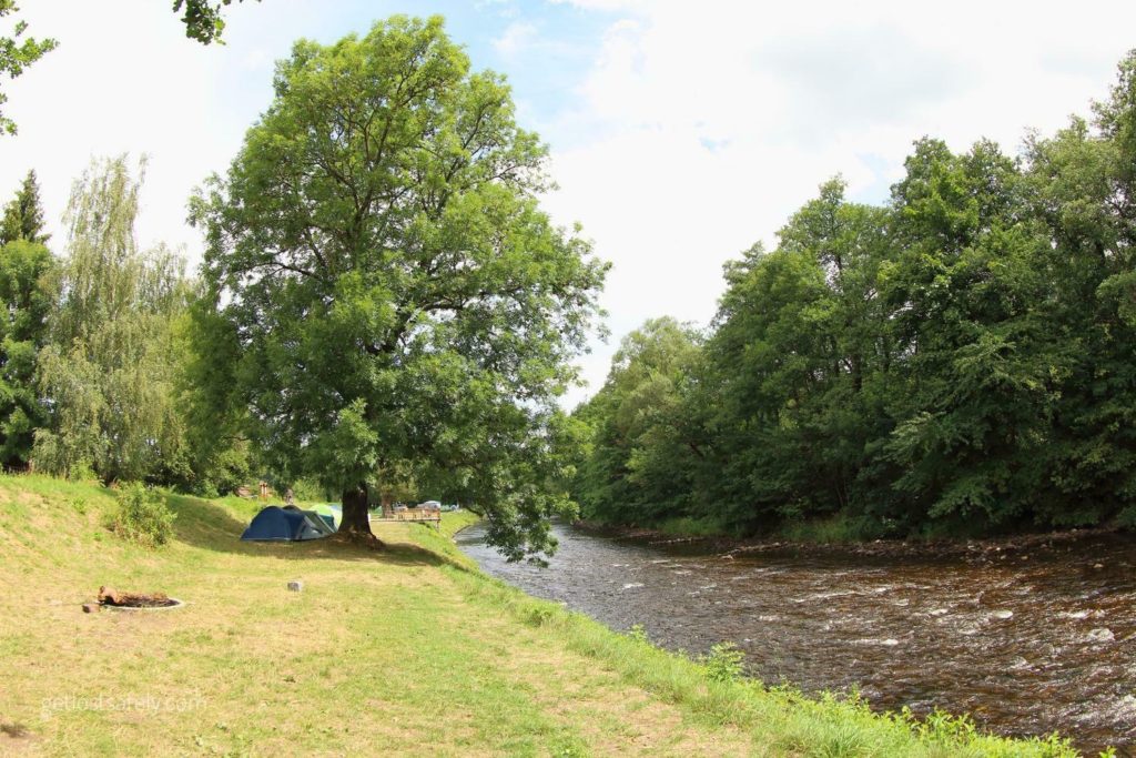 Camp site susice